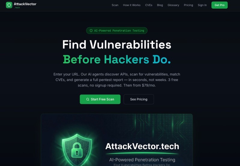 AttackVector screenshot